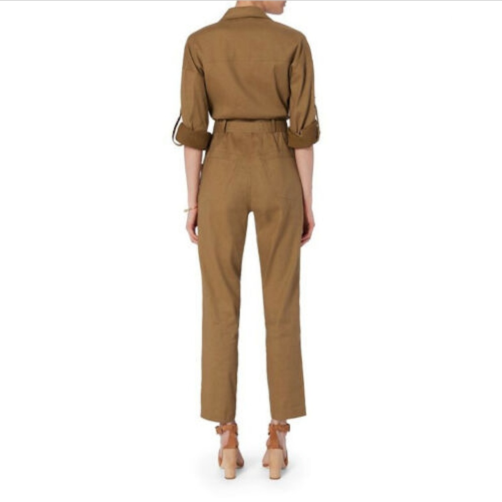 IRO Iggy Jumpsuit Belted Zip Detail Boilersuit 8 - Picture 6 of 8